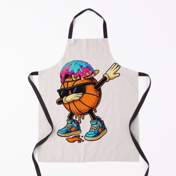 Item preview, Dabbing Basketball Ice Cream Drip for Boys Funny Basketball designed and sold by ArleneRowe.
