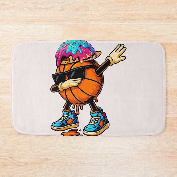 Item preview, Dabbing Basketball Ice Cream Drip for Boys Funny Basketball designed and sold by ArleneRowe.