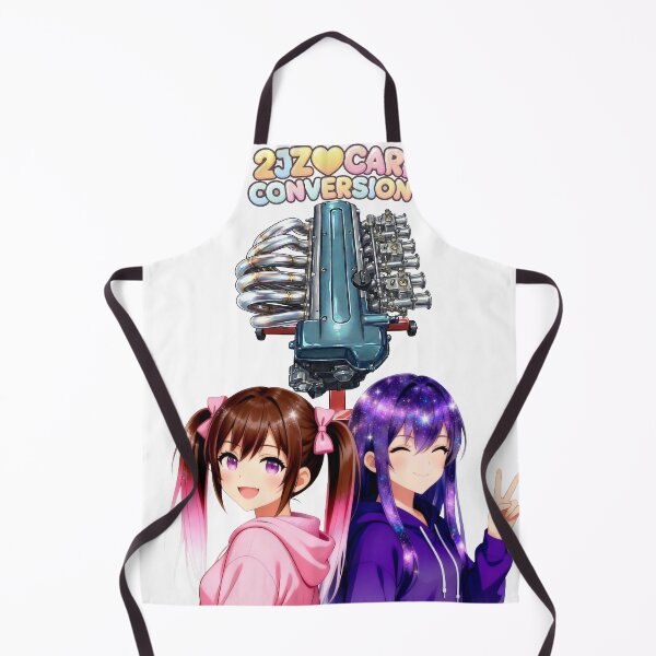 Item preview, 2JZ Engine Carb Conversion & Anime Mechanic Girls designed and sold by AKIHABARAMOTORS.