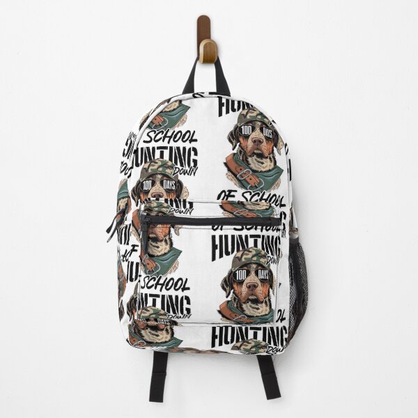 Item preview, Hunting Down 100 Days of School Dog Camo Hat 100th Day Boys Kids designed and sold by jakaun.