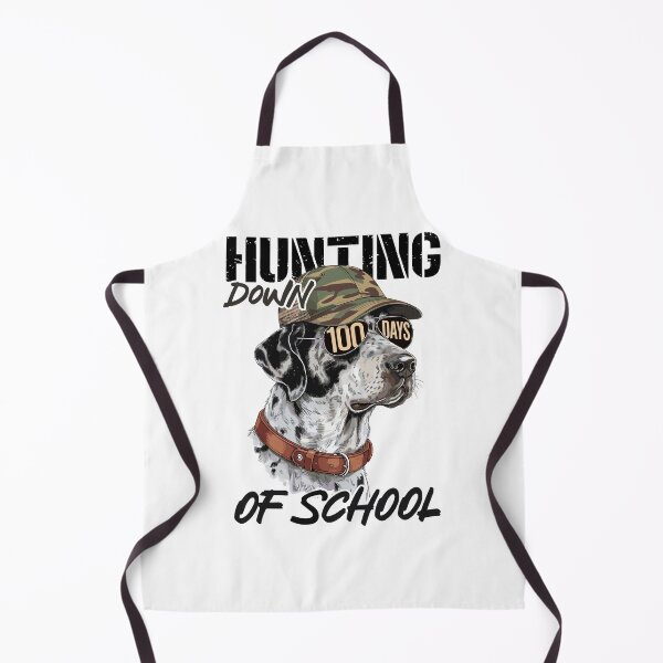 Item preview, Dog Wearing Camo Hat Hunting Down 100 Days of School designed and sold by jakaun.