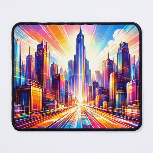 Item preview, Neon Skyline Sunrise designed and sold by Sigtrix.