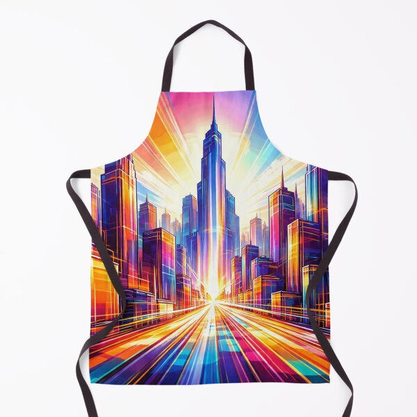 Item preview, Neon Skyline Sunrise designed and sold by Sigtrix.