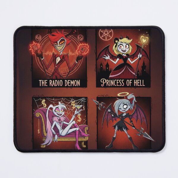 Item preview, Hazbin Hotel Characters designed and sold by hellaversemerch.
