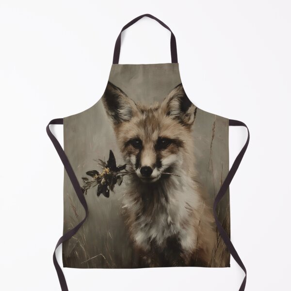 Item preview, Fox Holding a Flower in its mouth designed and sold by lautir.