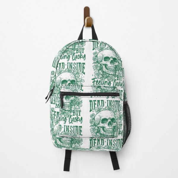 Item preview, Dead Inside But Feeling Lucky Funny Skeleton St Patricks Day designed and sold by jakaun.