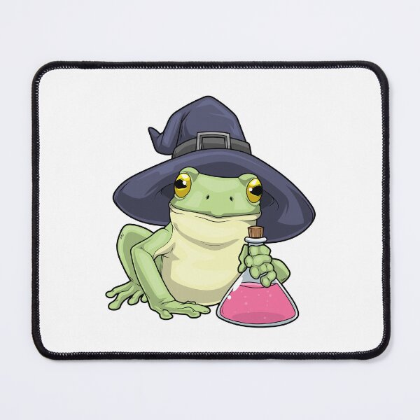 Item preview, Frog Halloween Witch designed and sold by Snabdesign84.