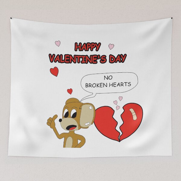 Item preview, No Broken Hearts designed and sold by ankromcreations.