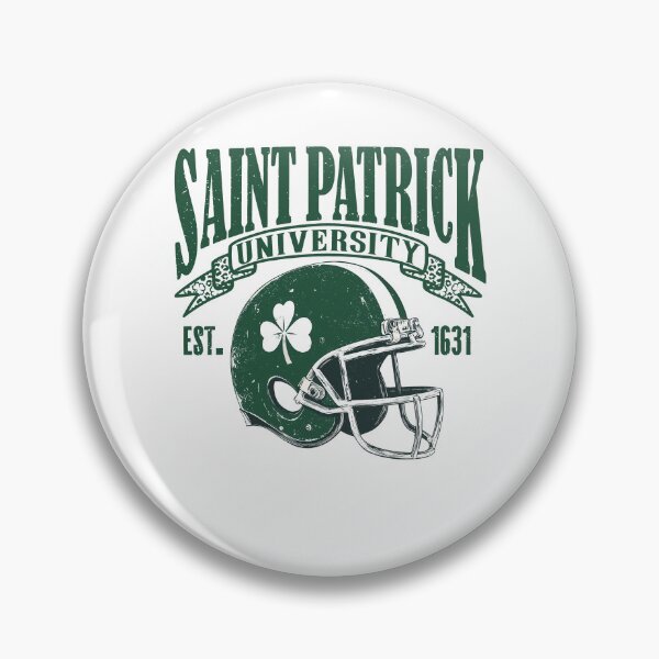 Item preview, Saint Patrick University EST 1631 Vintage Football Helmet Football St Patricks Day Sport Mens Boys designed and sold by jakaun.