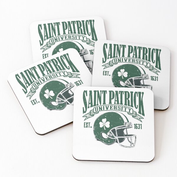 Item preview, Saint Patrick University EST 1631 Vintage Football Helmet Football St Patricks Day Sport Mens Boys designed and sold by jakaun.