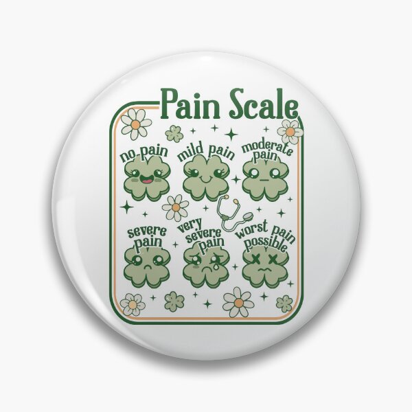 Item preview, Pain Scale St Patrick's Day Nurse Triage and Pain Assessment designed and sold by jakaun.
