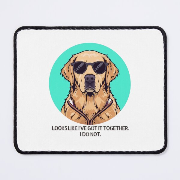 Item preview, Looks Like I’ve Got It Together. I do not. Golden Retriever. Retro 90s. designed and sold by Everything Golden Co..