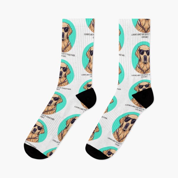 Item preview, Looks Like I’ve Got It Together. I do not. Golden Retriever. Retro 90s. designed and sold by Everything Golden Co..