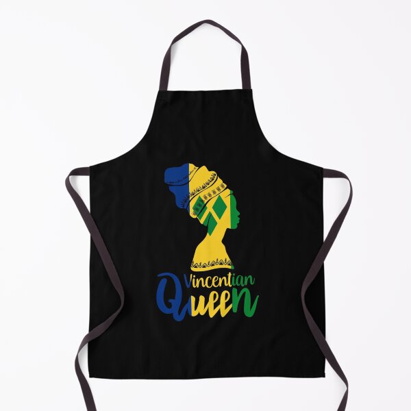 Item preview, Vincentian Queen St Vincent Grenadines Flag Afro Pride Roots designed and sold by CosmoKitsch.