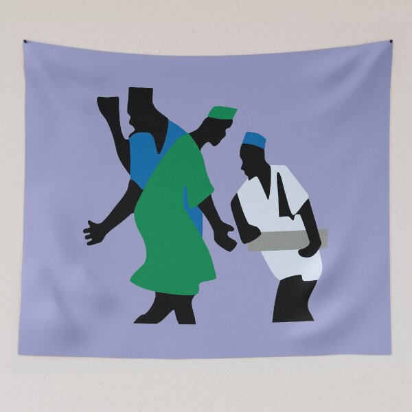 Item preview, Three Workers: Teamwork & Unity designed and sold by MammothArt.