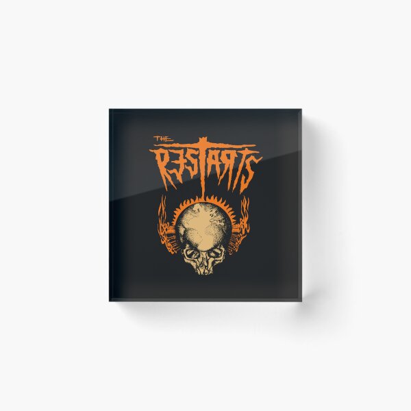 Item preview, Head Skull With Band Typography designed and sold by ShadeFall.