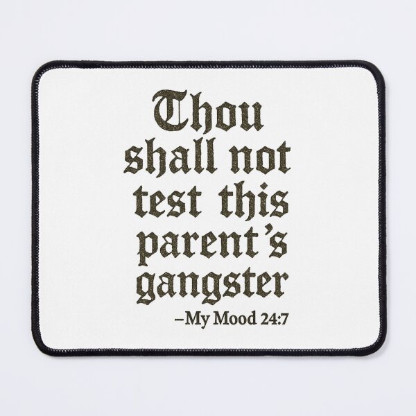 Item preview, Thou Parents Black designed and sold by GoldenSBeliever.