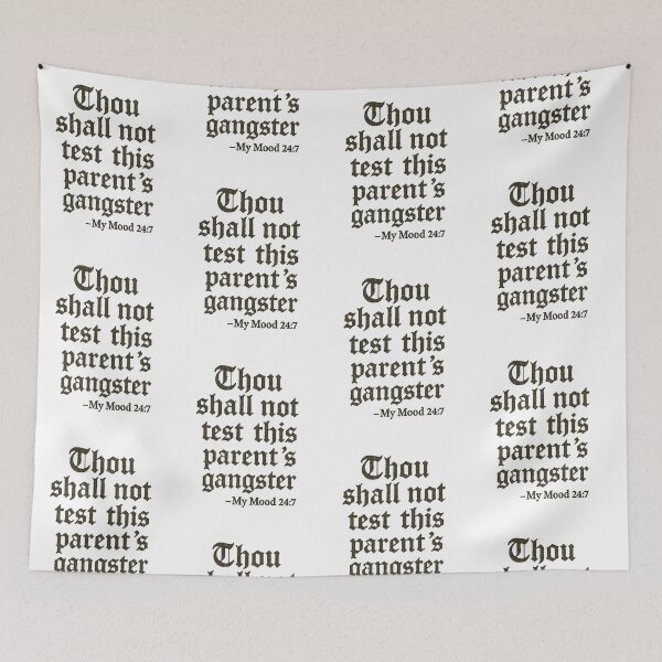 Item preview, Thou Parents Black designed and sold by GoldenSBeliever.