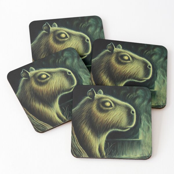 Item preview, Eerie Capybara in the Forest designed and sold by lautir.