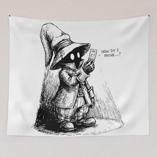 Item preview, Mage's Curiosity - Vivi Ornitier Final Fantasy IX FF9 Fanart designed and sold by bapupa.
