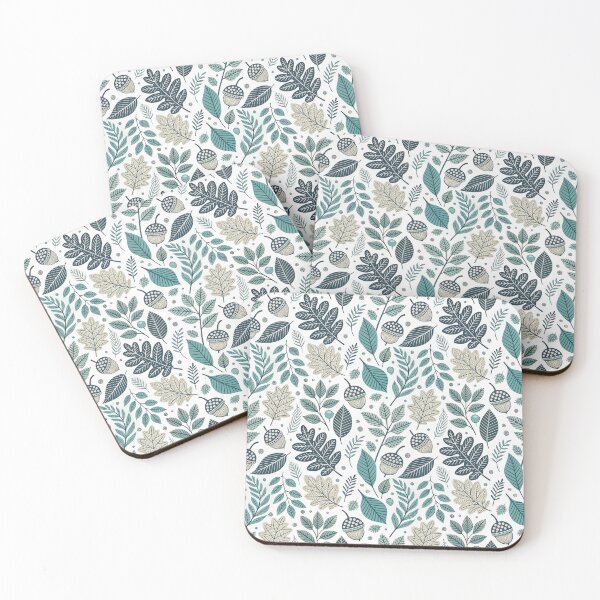 Item preview, Nordic Summer Leaf Lines | Scandinavian Folk Design designed and sold by Shuga-Design.