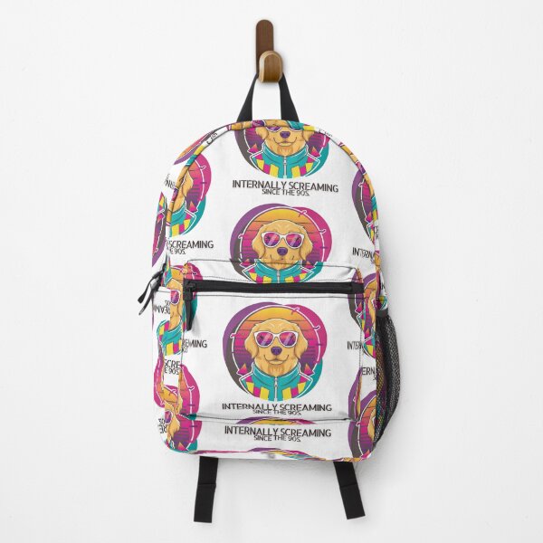 Item preview, Internally screaming since the 90s. Golden Retriever. Retro 90s. designed and sold by Everything Golden Co..