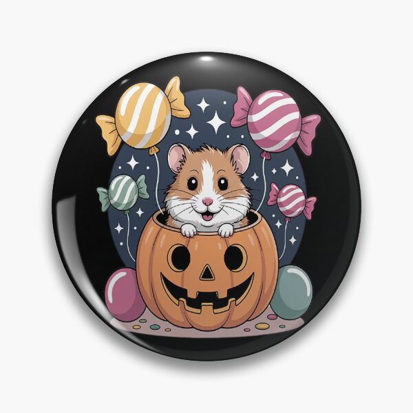 Item preview, Halloween Hamster Joy Trick Or Treat Delight Cute And Spooky Fun Perfect For Animal Lovers designed and sold by HaiharryCartoon.