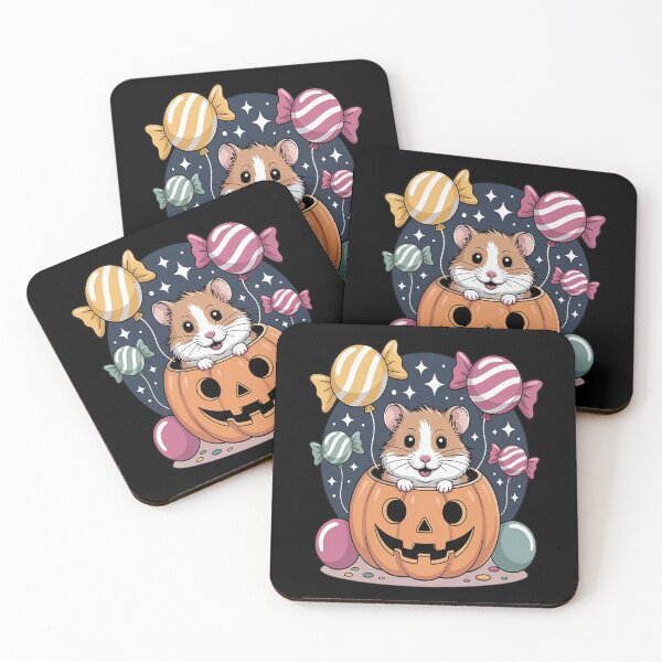 Item preview, Halloween Hamster Joy Trick Or Treat Delight Cute And Spooky Fun Perfect For Animal Lovers designed and sold by HaiharryCartoon.
