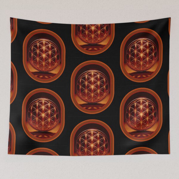 Item preview, Flower of Life Root Chakra  designed and sold by Oceandiana.