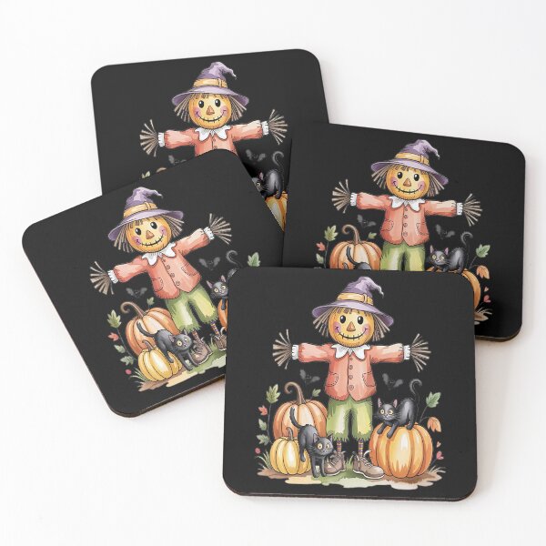 Item preview, Halloween Harmony With Black Cats And Pumpkins designed and sold by HaiharryCartoon.