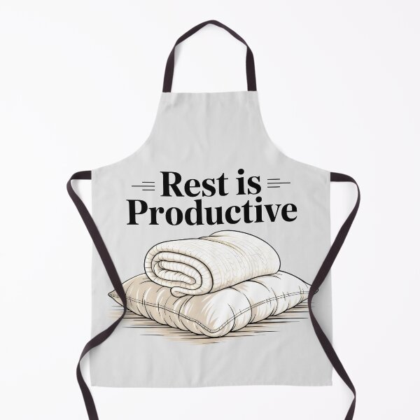Item preview, Rest Is Productive Motivational Quote Cozy Pillow and Blanket Art designed and sold by SplashTastic.