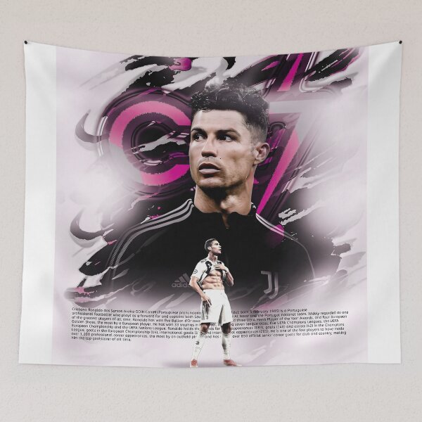 Item preview, Cristiano Ronaldo Poster CR7 Football Legend Wall Art designed and sold by RadiantGraphics.