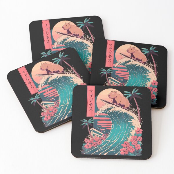 Item preview, Japanese Capybara Surfing Wave Great Wave Japan Art for Men Women Kids , Capybara Gift Lover  designed and sold by DZIRI NAJAT.