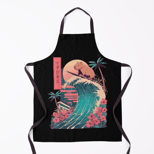 Item preview, Japanese Capybara Surfing Wave Great Wave Japan Art for Men Women Kids , Capybara Gift Lover designed and sold by DZIRI NAJAT.