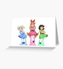 POWERPUFF! do doot do do do doooo Greeting Card