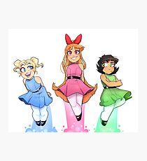 POWERPUFF! do doot do do do doooo Photographic Print