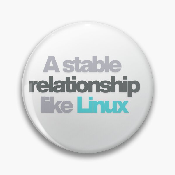 Item preview,  a stable relationship like Linux designed and sold by absurdiculous.