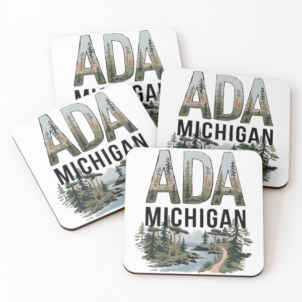 Item preview, Ada, Michigan, Ada Mi, Ada Michigan designed and sold by MoMidoStore.