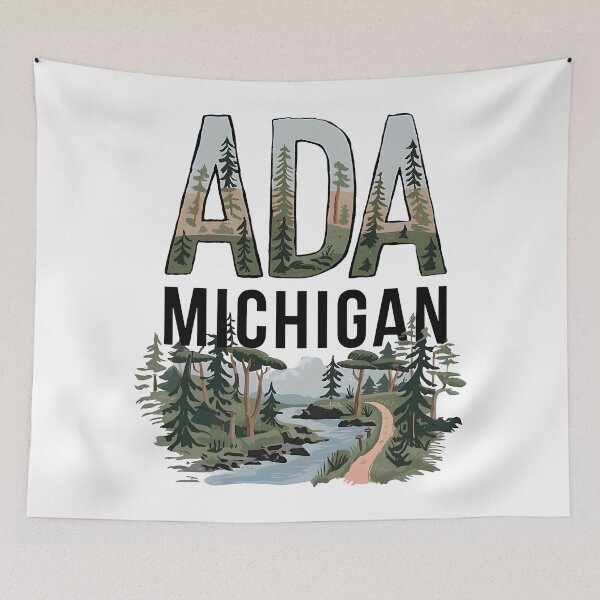 Item preview, Ada, Michigan, Ada Mi, Ada Michigan designed and sold by MoMidoStore.