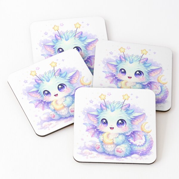 Item preview, Baby Dragon Lunari – Cute Moon Fantasy Creature designed and sold by LunariWorld.