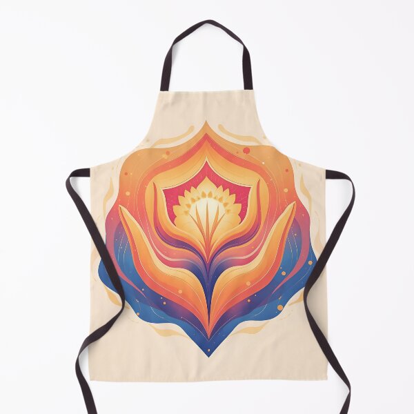 Item preview, Radiant Celestial Lotus Flower - Vibrant Spiritual Bloom Art designed and sold by Flow19.