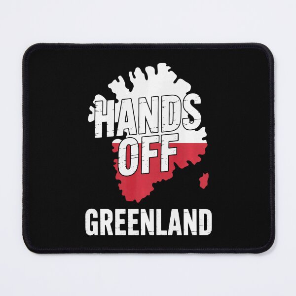 Item preview, Hands Off Greenland Protest Voice designed and sold by DarylPope.