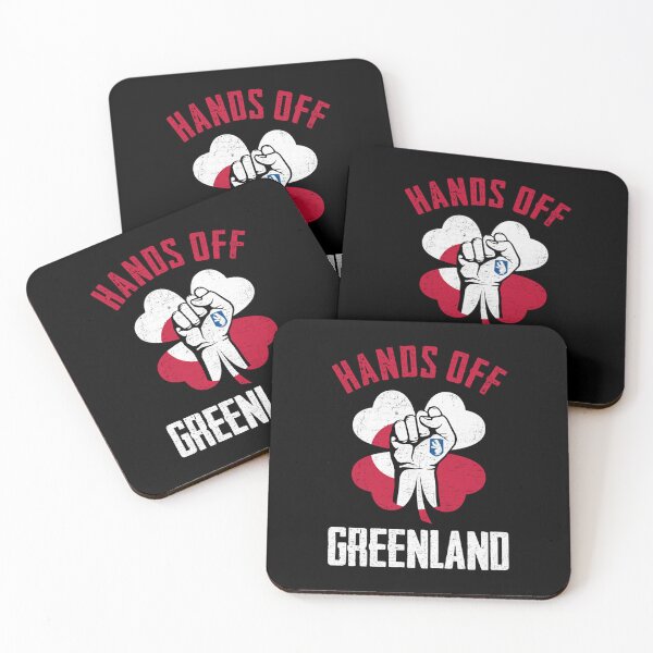 Item preview, Hands Off Greenland Raised Fist Resistance designed and sold by DarylPope.