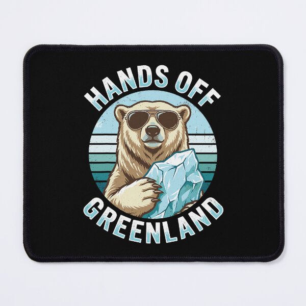 Item preview, Hands Off Greenland Polar Bear designed and sold by DarylPope.