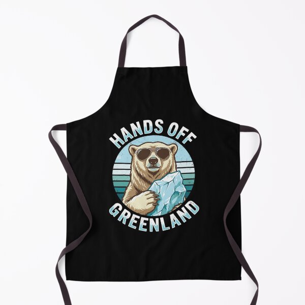 Item preview, Hands Off Greenland Polar Bear designed and sold by DarylPope.