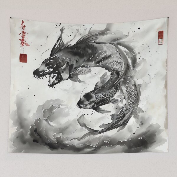 Item preview, Ascension of the Koi designed and sold by ONYX Pixee.