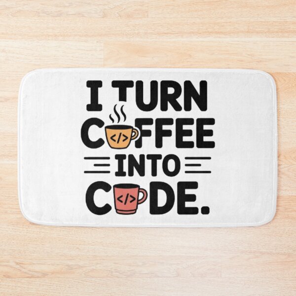 Item preview, Coffee Into Code Quote designed and sold by SnickerStation.