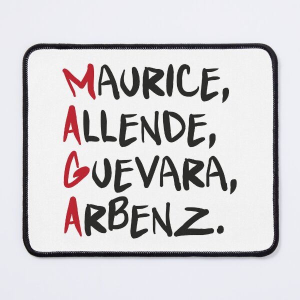 Item preview, MAGA Checklist: Maurice, Allende, Guevara, Arbenz designed and sold by sXe-art.
