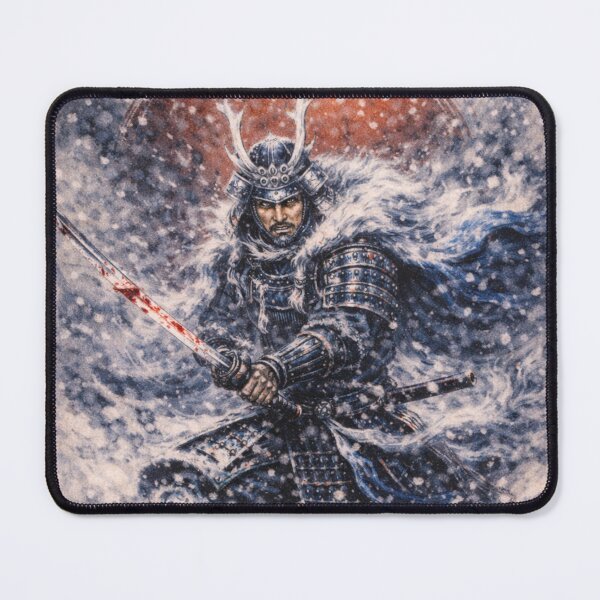 Item preview, Snowstorm Samurai – Warrior of the Crimson Moon | Mori no Akari Series designed and sold by Mori-no-Akari.