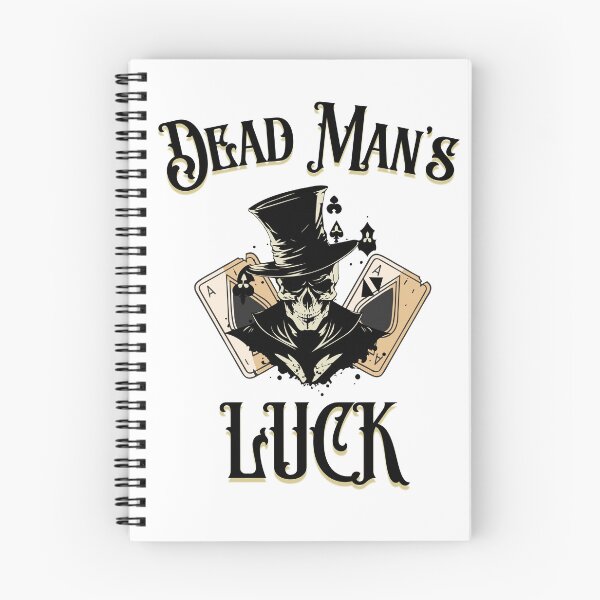 Item preview, Dead Man's Luck - Gothic Skull Poker Design designed and sold by FGprints.